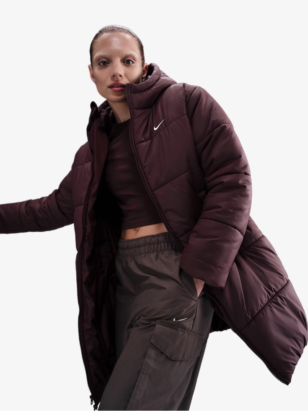 Nike Women's  Classic Therma-FIT Loose Hooded Parka- Brand New With Tags